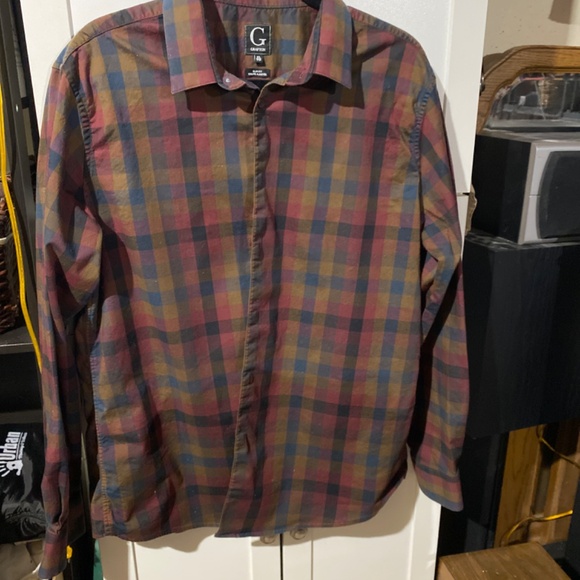 Grafton men’s shirt size XL slim fit - Picture 2 of 4